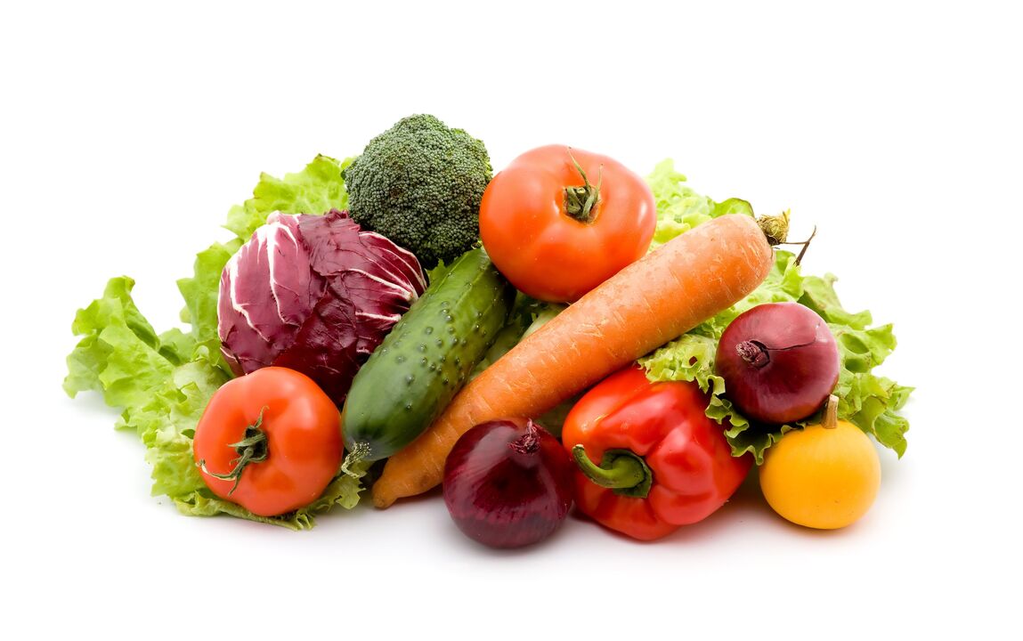 vegetables for weight loss per week of 7 kilograms