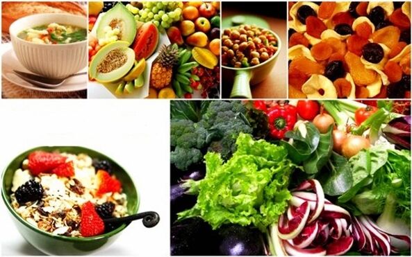 Fiber products for the plant-based day Favorite diet